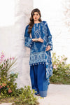 3 Pc Unstitched Printed Lawn Suit | MB-CUS25-703B