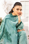 3 Pc Unstitched Printed Lawn Suit | MB-CUS25-708B