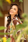 3 Pc Unstitched Embroidered Lawn Suit | MB-CUS25-905A