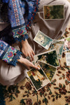 3 Pc Unstitched Embroidered Slub Khaddar Suit