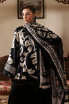 3 Pc Unstitched Embroidered Slub Khaddar Suit