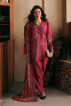 3 Pc Unstitched Embroidered Linen Suit