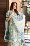 3 Pc Unstitched Printed Lawn Suit