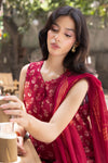 3 Pc Unstitched Printed Lawn Suit