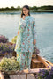 3 Piece Unstitched Embroidered Suit | 406-B