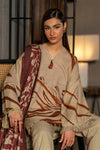 3 Pc Unstitched Printed Khaddar Suit | 510-A
