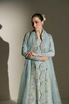 Meena Powder Blue Shirt Set