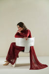 Laal Crimson Shirt Set