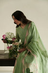 Gajra Mint Green Shirt Set