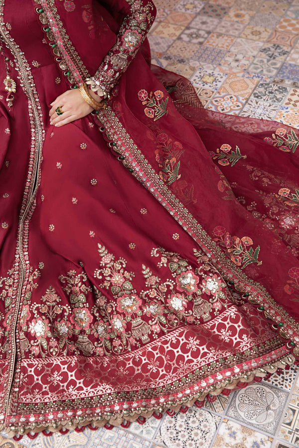 Unstitched Sateen | Maroon CST-708