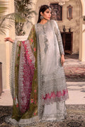 Unstitched MBROIDERED - Silver BD-2601