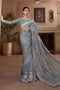 Unstitched MBROIDERED - Blue BD-2602