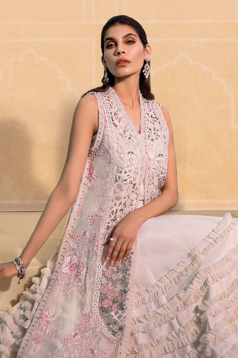 Unstitched MBROIDERED - Off White BD-2604
