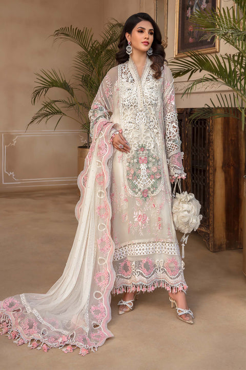 Unstitched MBROIDERED - Off White BD-2604
