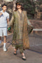 Unstitched Linen DL-1003-Olive Green