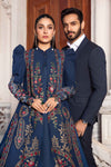 Unstitched Linen | Navy Blue DL-1109