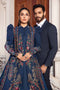 Unstitched Linen | Navy Blue DL-1109