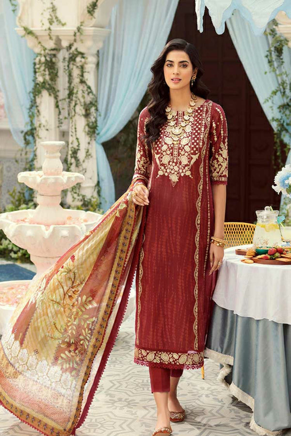 Noor by Saadia Asad Design 1A Noor Prints Collection 2022
