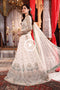 Unstitched MBROIDERED - Pearl White and Peachy Silver (BD-2502)